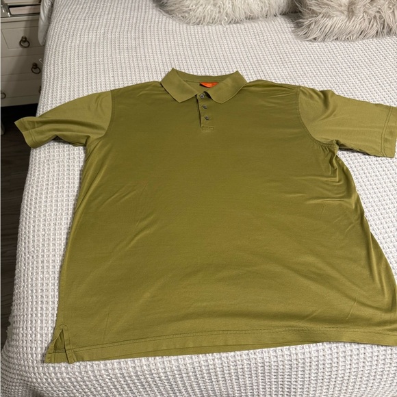 Thompson Other - NWOT Jim Thompson Men's Olive Green Polo Shirt Size XL